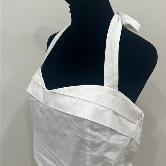 POSSE RUE HALTER TOP - Cream - Picture 5 of 12